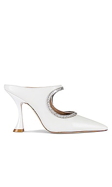 Product image of Stuart Weitzman Xcurve Crystal 100 Mule. Click to view full details