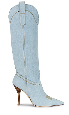 Stuart Weitzman OUTWEST 100 ブーツ - Light Vintage Denim | REVOLVE