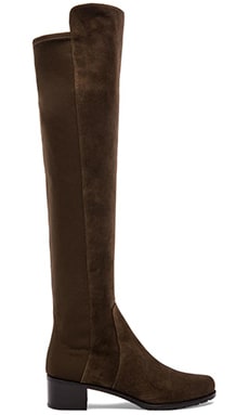 Product image of Stuart Weitzman Reserve Stretch Suede Boot. Click to view full details