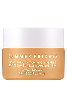 Product image of Summer Fridays Light Aura Vitamin C + Peptide Eye Cream. Click to view full details