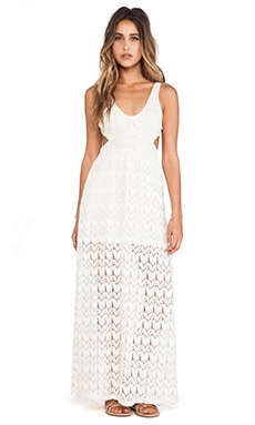 HYFVE Sleeveless Crochet Open Back Maxi Dress main image 1