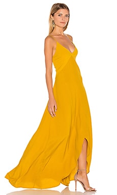 Revolve mustard hot sale dress