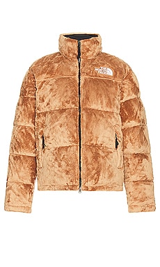Versa Velour Nuptse In Almond Butter The North Face