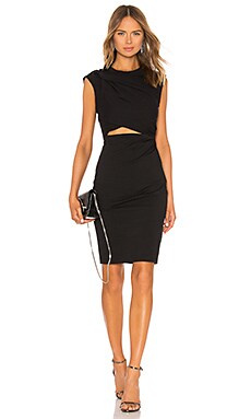 

Платье - T by Alexander Wang, Черный, Мини