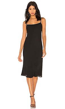 theory ribbed trim dress in silk combo