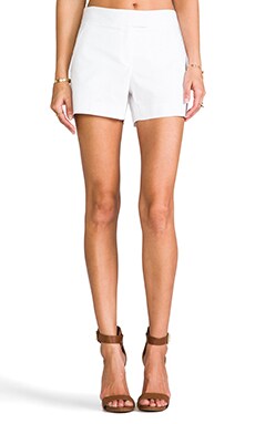 Theory Checklist Lynie Short in White | REVOLVE