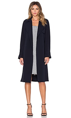 Theory oaklane b outlet trench coat