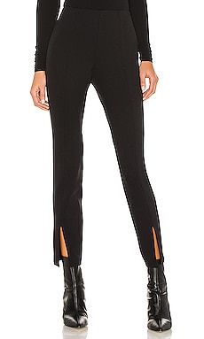 Theory Slit Legging in Black