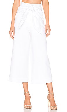 

Укороченные брюки - Tibi, Белый, Culotte