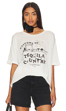 T-SHIRT OVERSIZED TEQUILA COUNTRY The Laundry Room