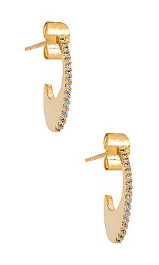 

Серьги oval - TAI Jewelry, Металлический золотой, Золотой