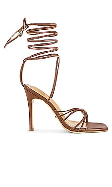 Tony Bianco Feliz Sandal in Rust Nappa | REVOLVE