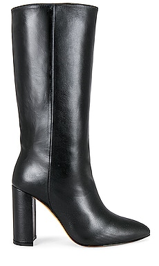 Heeled Leather Boot TORAL