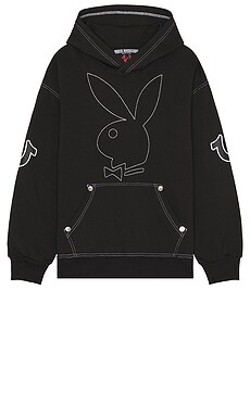 Playboy zip discount up hoodie rhinestone