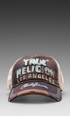 TRUE RELIGION FELT LOGO CAP-