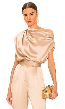 Product image of The Sei x REVOLVE Draped Top. Click to view full details