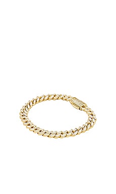 Baguette Cuban Link Bracelet The M Jewelers NY $176 NEW