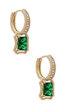 Product image of The M Jewelers NY Emerald Earrings. Click to view full details
