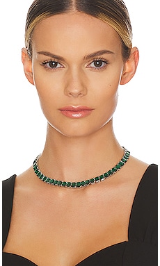COLLIER RAS DU COU EMERALD TENNIS The M Jewelers NY