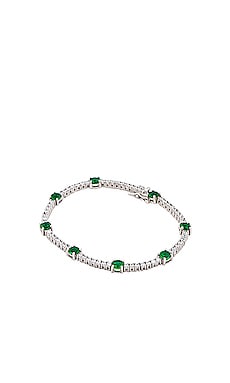 Product image of The M Jewelers NY Multi Emerald Tennis Bracelet. Click to view full details