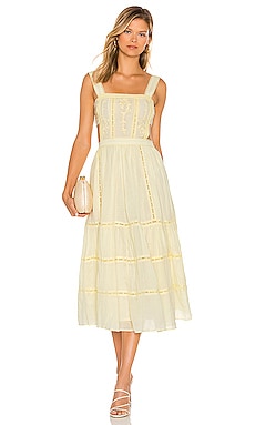 Eleanora Embroidered Dress Tularosa $248 BEST SELLER