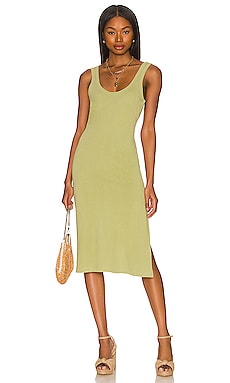 Product image of Tularosa Green The Willa Tank Dress. Click to view full details