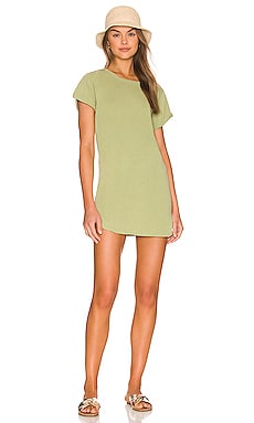 Green The Jeannie Tee Shirt Dress Tularosa $108 Sustainable
