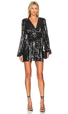 Tularosa Saffron Mini Dress in Black | REVOLVE