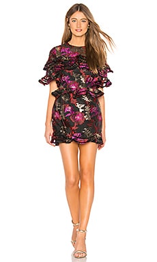 

Платье-футляр wyatt - Tularosa, Черный, Металлик