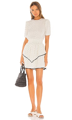 

Платье carroll - Tularosa, Кремовый, Короткий рукав