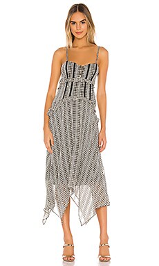 

Платье lenna - Tularosa, Black & white, Богемный стиль