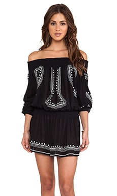 Tularosa Jacqueline Off The Shoulder Top in Black