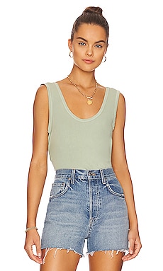 Product image of Tularosa Green The Nora Tank Top. Click to view full details