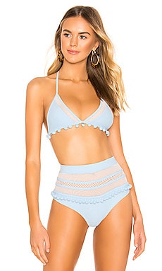 

Верх купальника nina - Tularosa, Синий, Треугольник