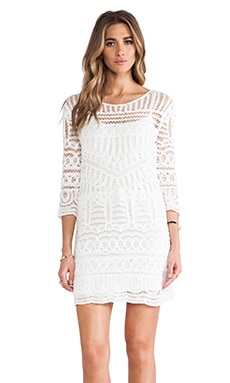 Twelfth Street By Cynthia Vincent Crochet Dress in White REVOLVE