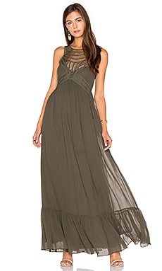 Twelfth Street By Cynthia Vincent Front Embellishment Maxi Dress