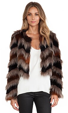 Faux Fur Coat