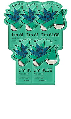 Тканевая маска im aloe sheet mask - TONYMOLY