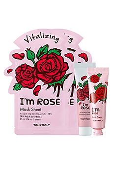 

Набор из маски и крема для рук i'm rose cracker box - TONYMOLY, Beauty: na, Накладная маска