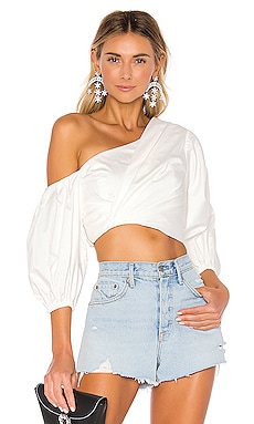 AMUR Ale Top in White | REVOLVE