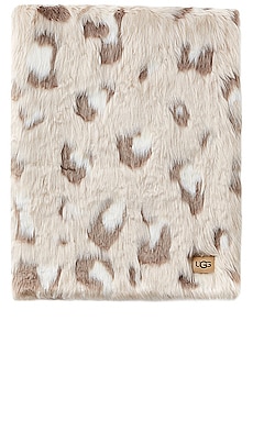 Ugg kaley faux discount fur throw blanket