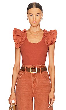Product image of Ulla Johnson Koa Top. Click to view full details