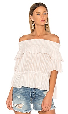 Ulla Johnson Kasia Blouse in Rose | REVOLVE