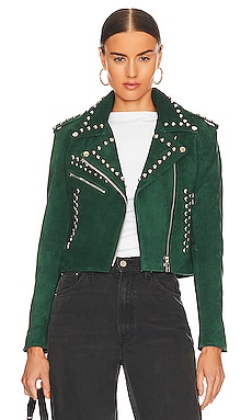 Product image of Understated Leather Runaway Jacket. Click to view full details
