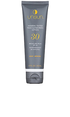 Mineral Tinted Face Sunscreen SPF 30 UnSun Cosmetics $29 