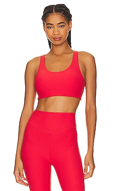 Limerence Energy two-tone stretch sports bra