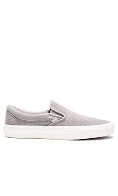 Vans slip on sale on dove grey