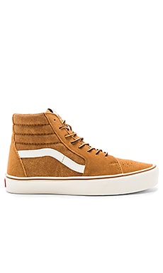 Vans SK8 Hi Lite in Cathay Spice & Classic White | REVOLVE