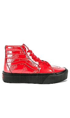 

Кроссовки bowie sk8 hi platform - Vans, Красный, Мужские кроссовки