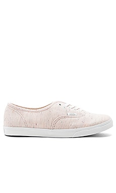 Pink vans lo top pro